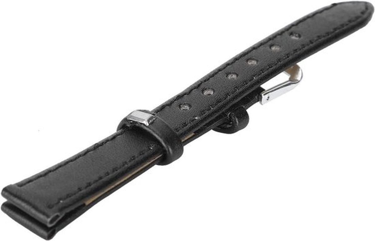 Universele Vervangende Horlogeband - Heren - Siliconen - Pingesp - PU-leer - 14 Mm - 0,55 Inch - Accessoire - Geschikt voor Horlogebanden Vervanging.