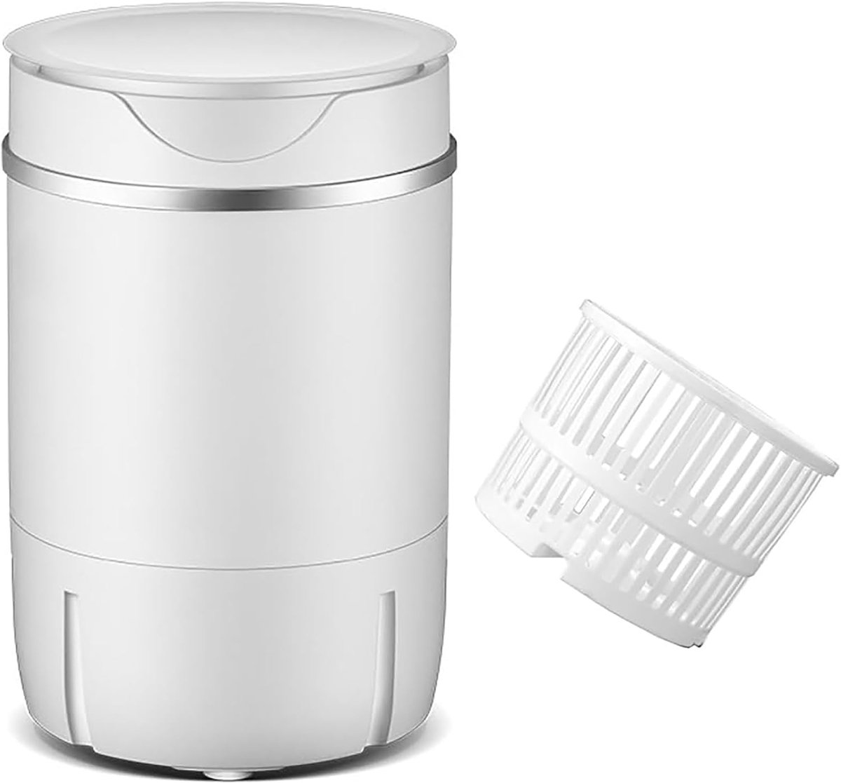 Compacte Wasautomaat Mini Wasmachine Snel Wassen Halfautomatisch Ontwerp 27x27x42 cm