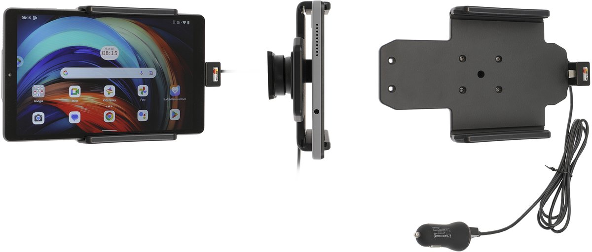 Brodit houder/lader Lenovo Tab M8 4th Gen USB sig.plug
