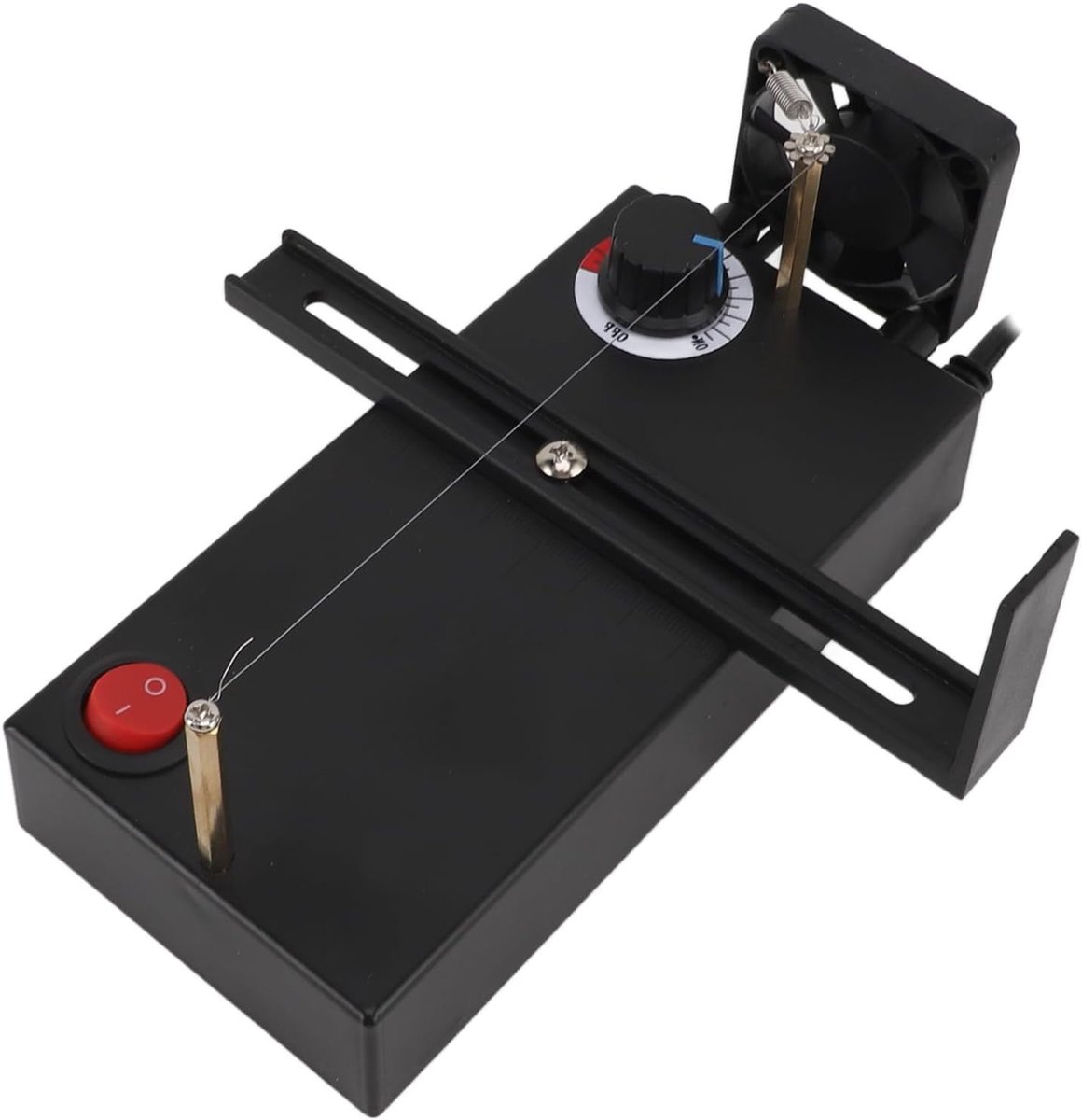 Temperatuurinstelbare Hot Ribbon Cutter van 100 tot 600℃, Elektrische Snijmachine voor Ribbons, Touw en Stoffen met Schroevendraaier
