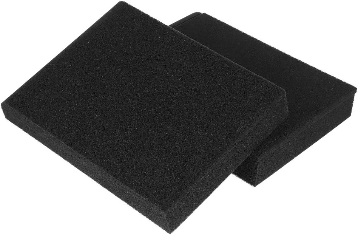 2 Stuks Speaker Isolatie Pads Hoogwaardig Schuim voor Geluidsdemping Trillingsvermindering Duurzaam Lichtgewicht Geschikt voor Kleine Audioapparatuur Multi Angle