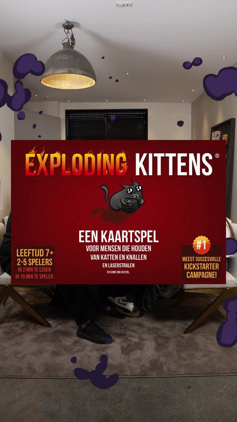Exploding Kittens Original Edition - Engelstalig Kaartspel