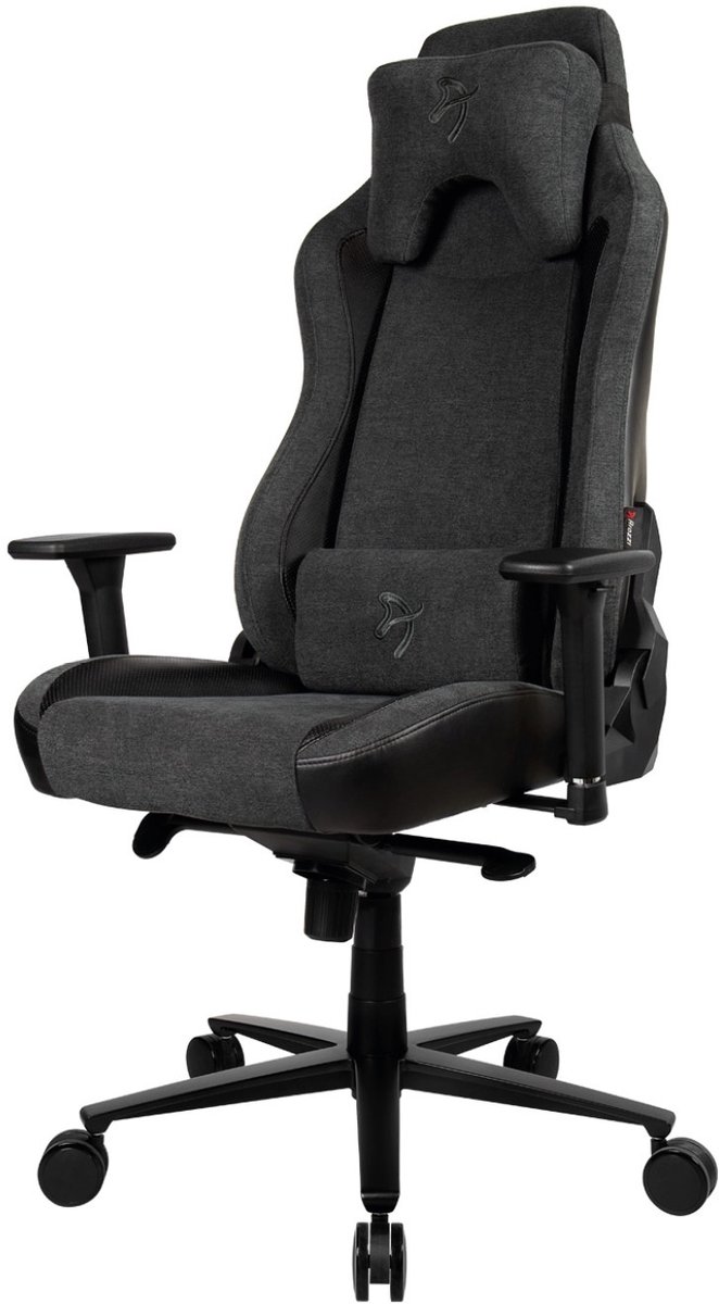 Arozzi Vernazza Vento™ Gamingstoel - Stof - Kunstleer - Donkergrijs
