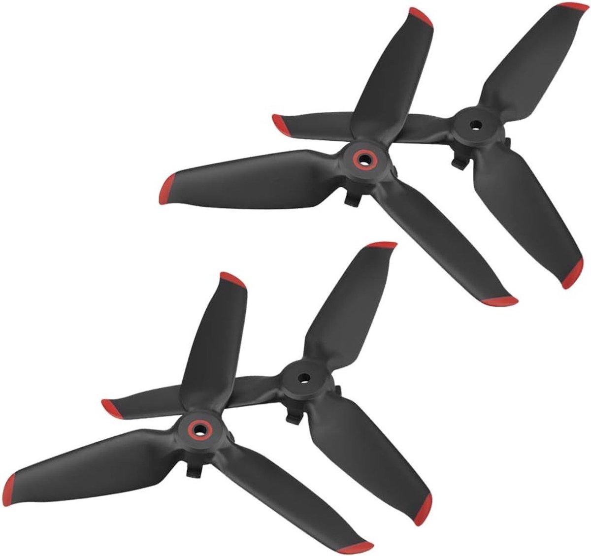 2 Pairs FPV Propellers voor Drone en Quadcopter, Geschikt voor 4K Camera en Display UAV - Rood Design met Hoge Prestaties