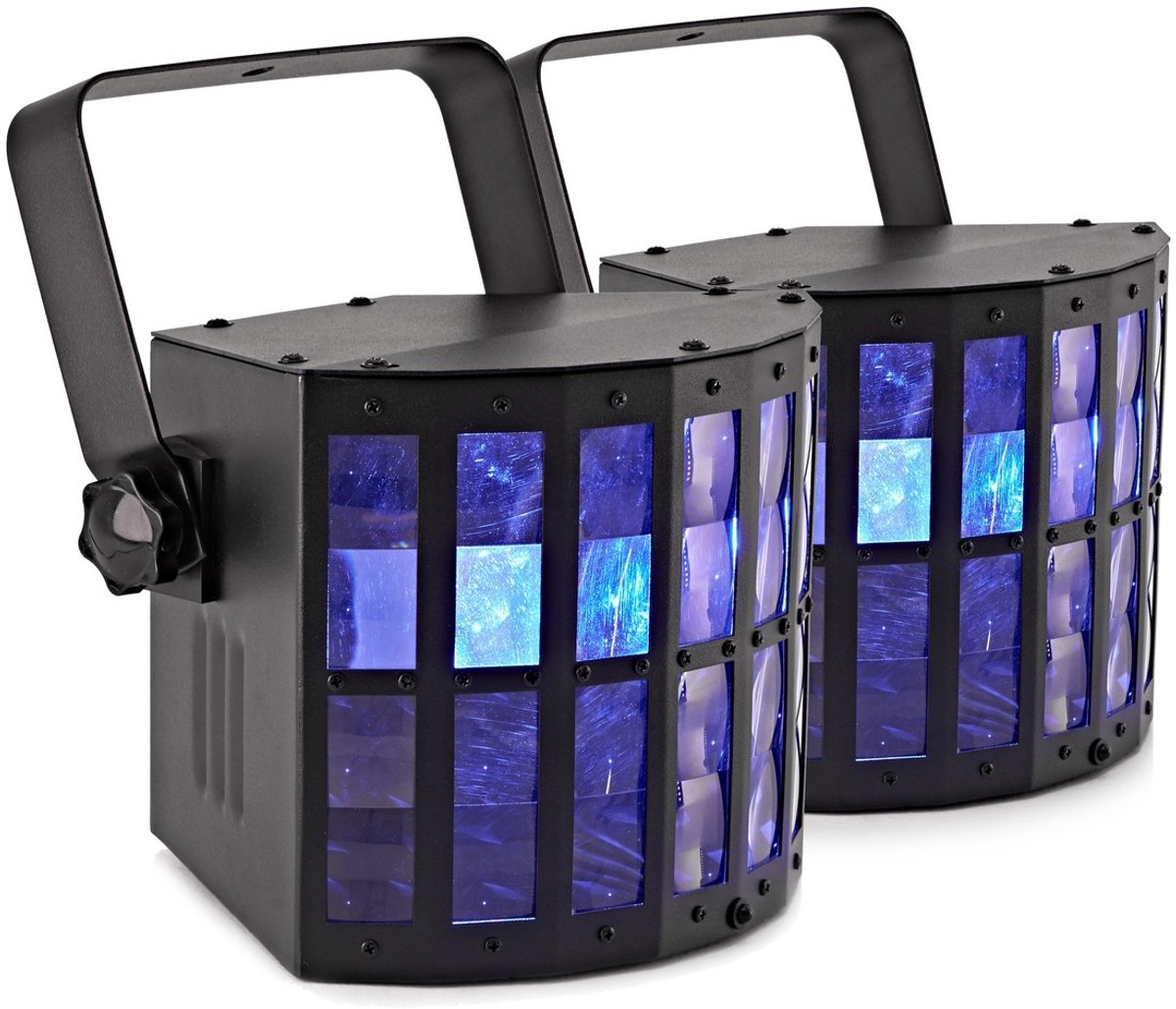 Cluster Mini Derby Lampen van Gear4music, Set van 2