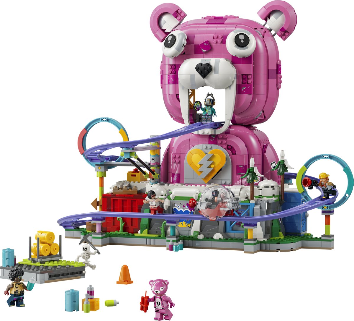LEGO Fortnite Rave Cave Bouwpakket voor Kinderen en Slaapkamer Decoratie 77082 – foto 4