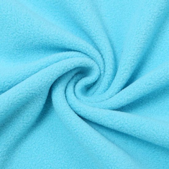 Fleece Slaapzak - Reislakenvoering Microvezel - Kamperen Buiten - Dubbelzijdige Ritssluiting - 1-persoons - Zwart — afbeelding 2