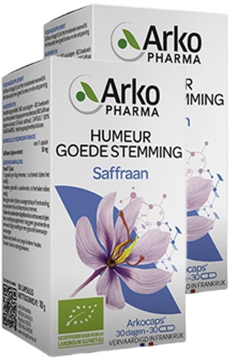 Arkopharma | Arkocaps Saffraan | 30 Capsules | 2 stuks | 2 x 30 capsules