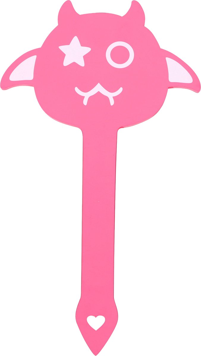 Smart Moves - Naughty Devil Paddle - Roze/Wit