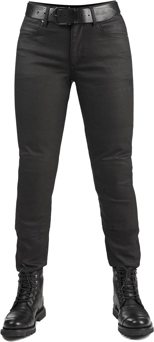 Pando Moto Lorica Black Dames Motorjeans -