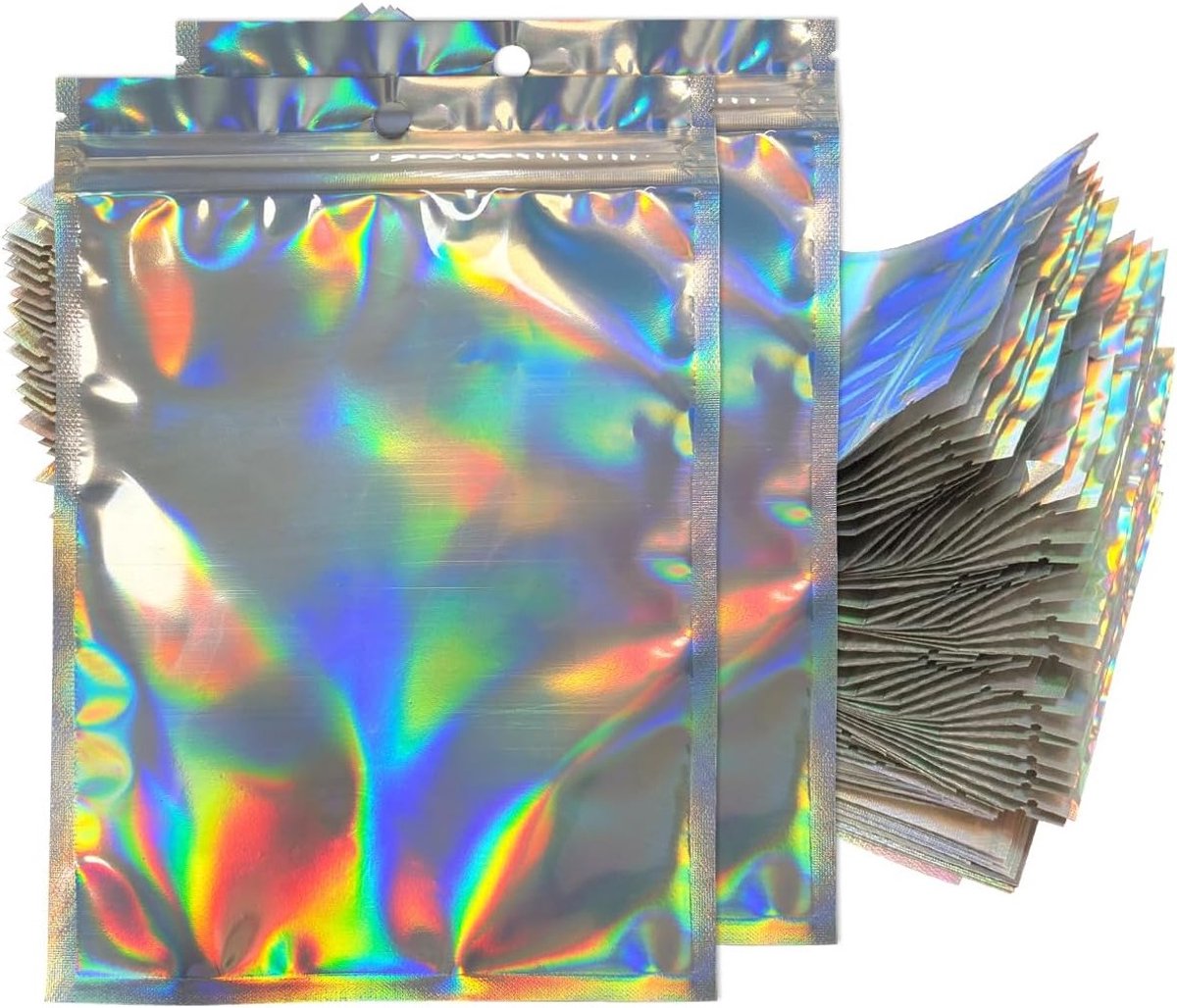 Holografische zakken 14x20cm voor feestjes, geschenken en snoepgoed