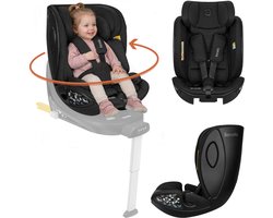 Lionelo Moxie Next i-Size Autostoel 40–105 cm (0–4 jaar) – Modulair Moxie-systeem – RWF/FWF – 5-standen rugleuning – 8-voudige hoofdsteun – Bamboestof bekleding – SIP zijbescherming – Ventilatie – i-Size gecertificeerd