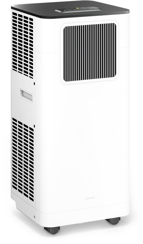 Klarstein Breeze Box mobiele airconditioner 11000 BTU / 3,2 kW koeler, ventilator, luchtontvochtiger, 37-51 m², energieklasse A, app & spraakbediening