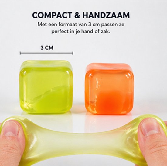 Knapperige Squishy Stressbal - Dubbele Textuur Fidget Speelgoed Voor Angstverlichting En Focus