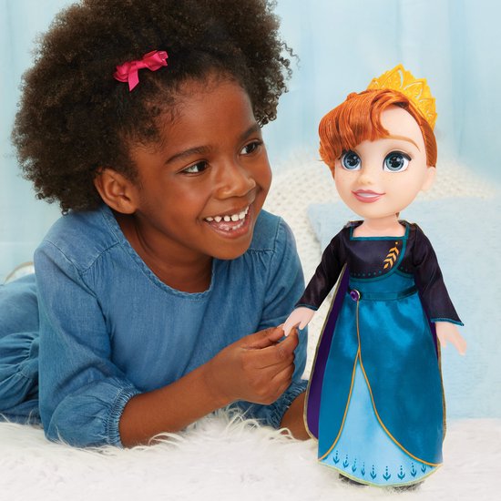 Babypop Jakks Pacific Queen Anna Frozen II van Merkloos — afbeelding 3