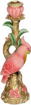 Bougeoir Vogel Pink 9x8x28cm