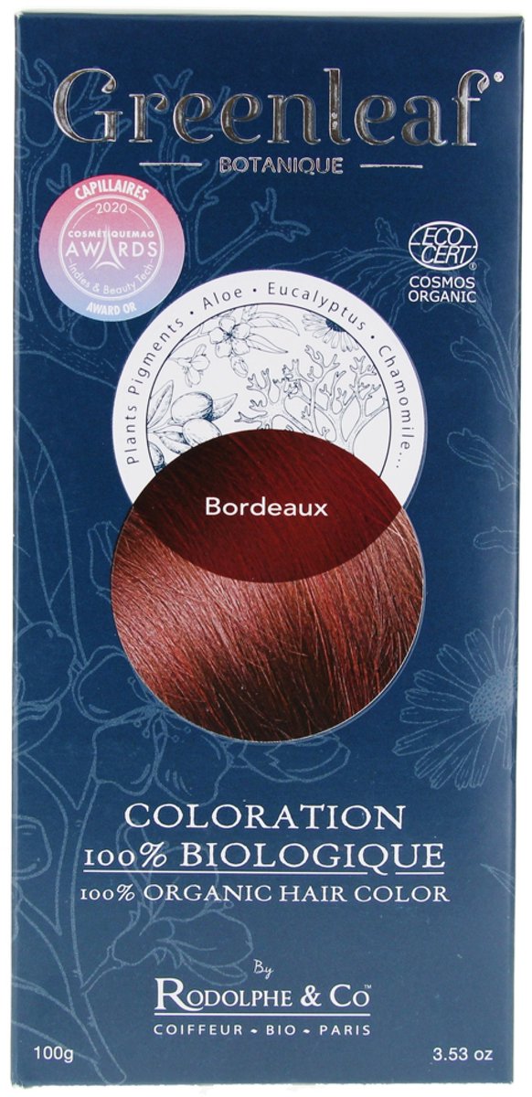 Greenleaf 100% Organische Haarkleur 100 g (Kleuren : Auburn)