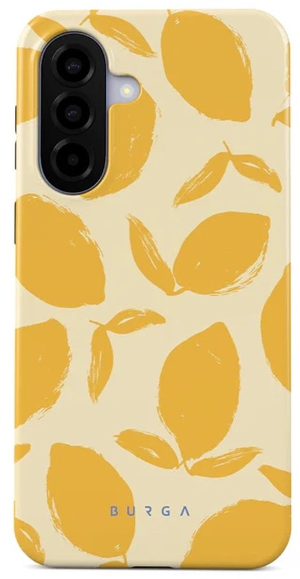 Coque arrière Burga Tough compatible avec Samsung Galaxy A37 (5G) - Lemon Tart