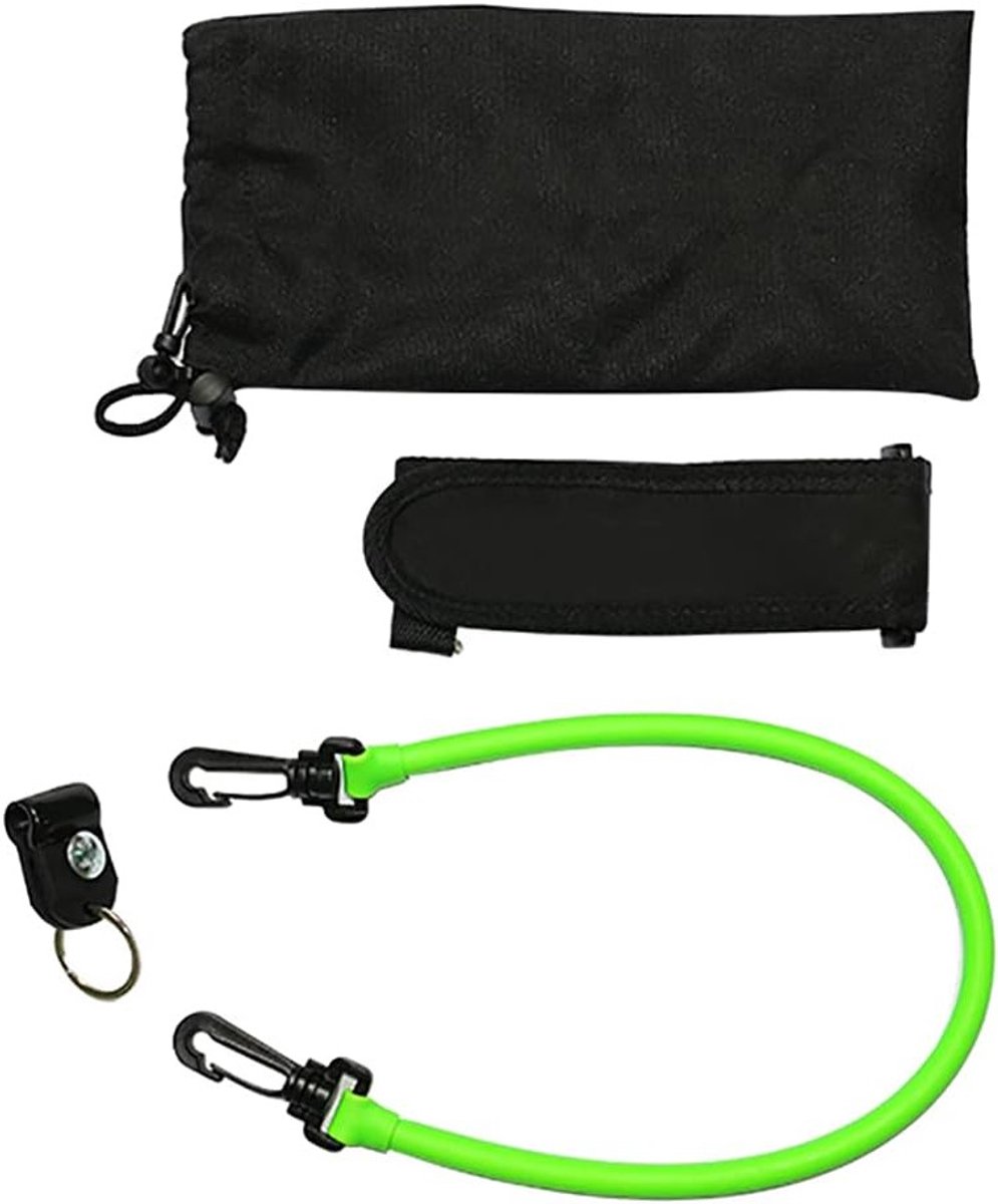Flexibele en Duurzame Golf Swing Trainer met Ondersteuningskoord voor Effectieve Golftechniek en Verbeterde Swingkracht, Geschikt voor Thuis en Buiten