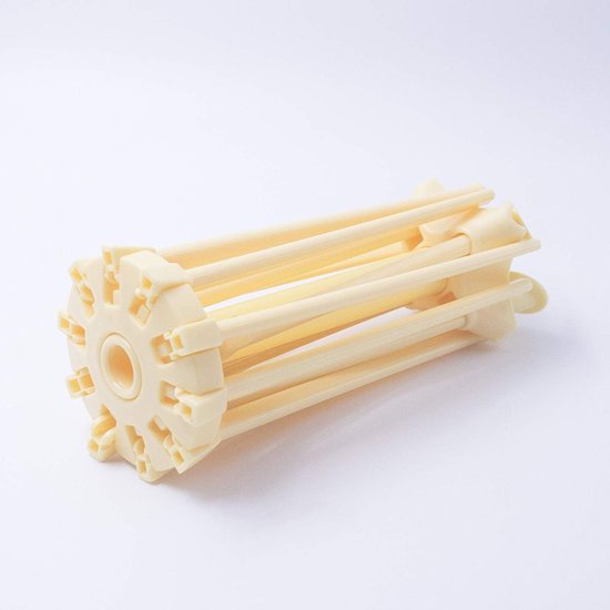 Pastadroger Opvouwbaar - Ruimtebesparend & Snel Droogresultaat - 10 Droogstangen - Compact Design - Ideaal voor Verse Pasta - Pastadroogrek, Pasta Droger, Pasta Rack, Pastadroger Opvouwbaar van Merkloos — afbeelding 2