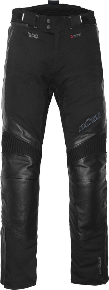 Büse Novaro Zwart Waterdicht Leren / Textiel Broek - Broek