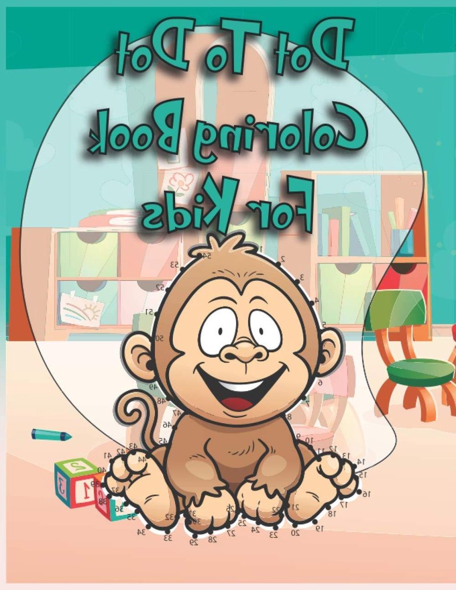 Dot to Dot Kleurboek - Puzzelboek Dieren - Kinderen Leren Tellen - 50 Leuke Ontwerpen - 100 Pagina's - Meerdere Kleuren