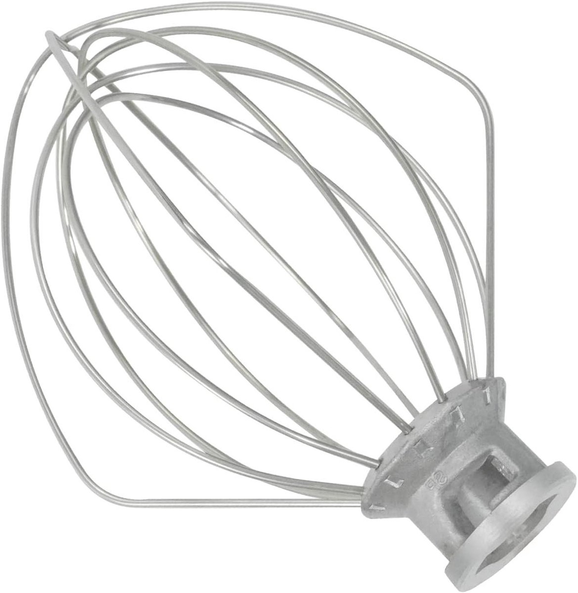 Mixer Haak - Deeg Haak - Brood Deeg Maken - Roestvrij Staal - 18.5 cm Hoog - Zilverkleurig