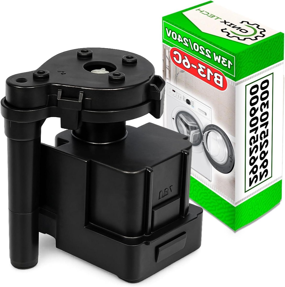 Condensaatpomp Wasdroger - Afvoerpomp Droger - Water Afvoeren - Compact Ontwerp - 7 x 6.5 x 5.8 cm - Zwart
