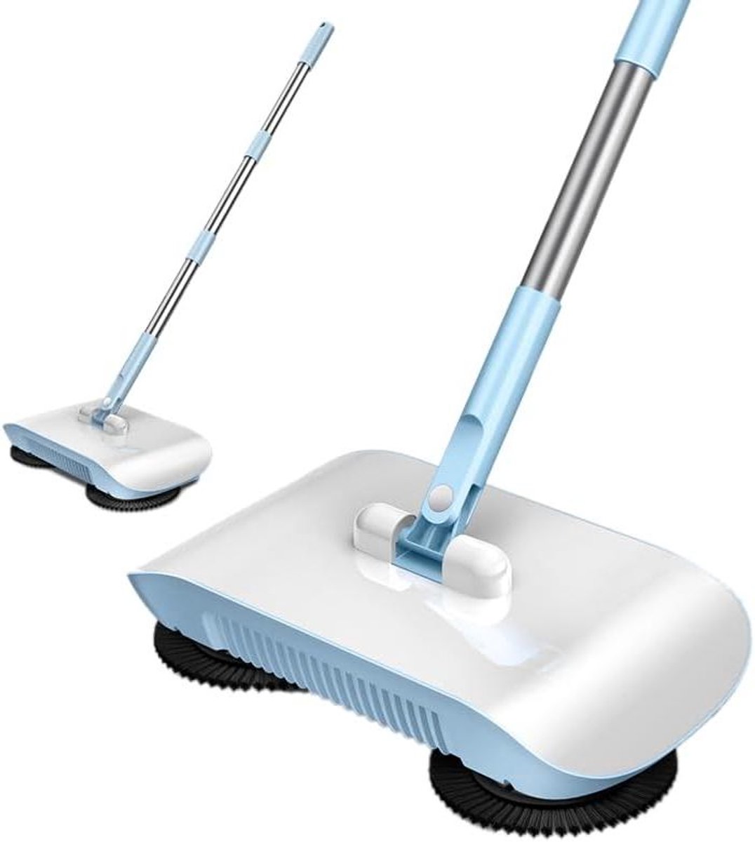 Veegmachine Stofzuiger - 2-in-1 Schoonmaker - Vloeren Reinigen - Efficiënte Dubbele Functie - 1 Stuk - Blauw
