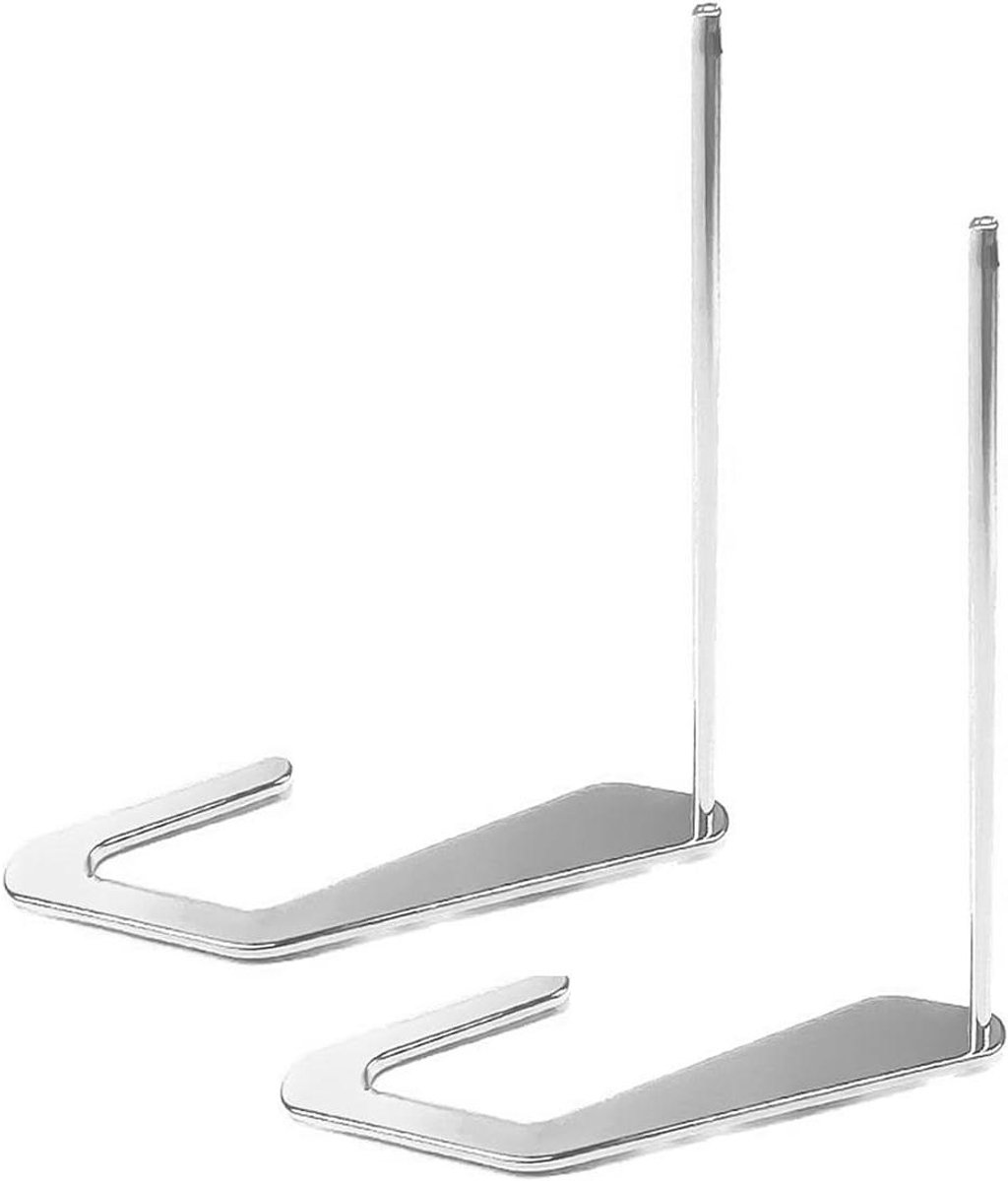 Naaimachine Gids - Drukker Voet - Knopen Naaien - Precisie Stiksels - 2 Stuks - Metaal