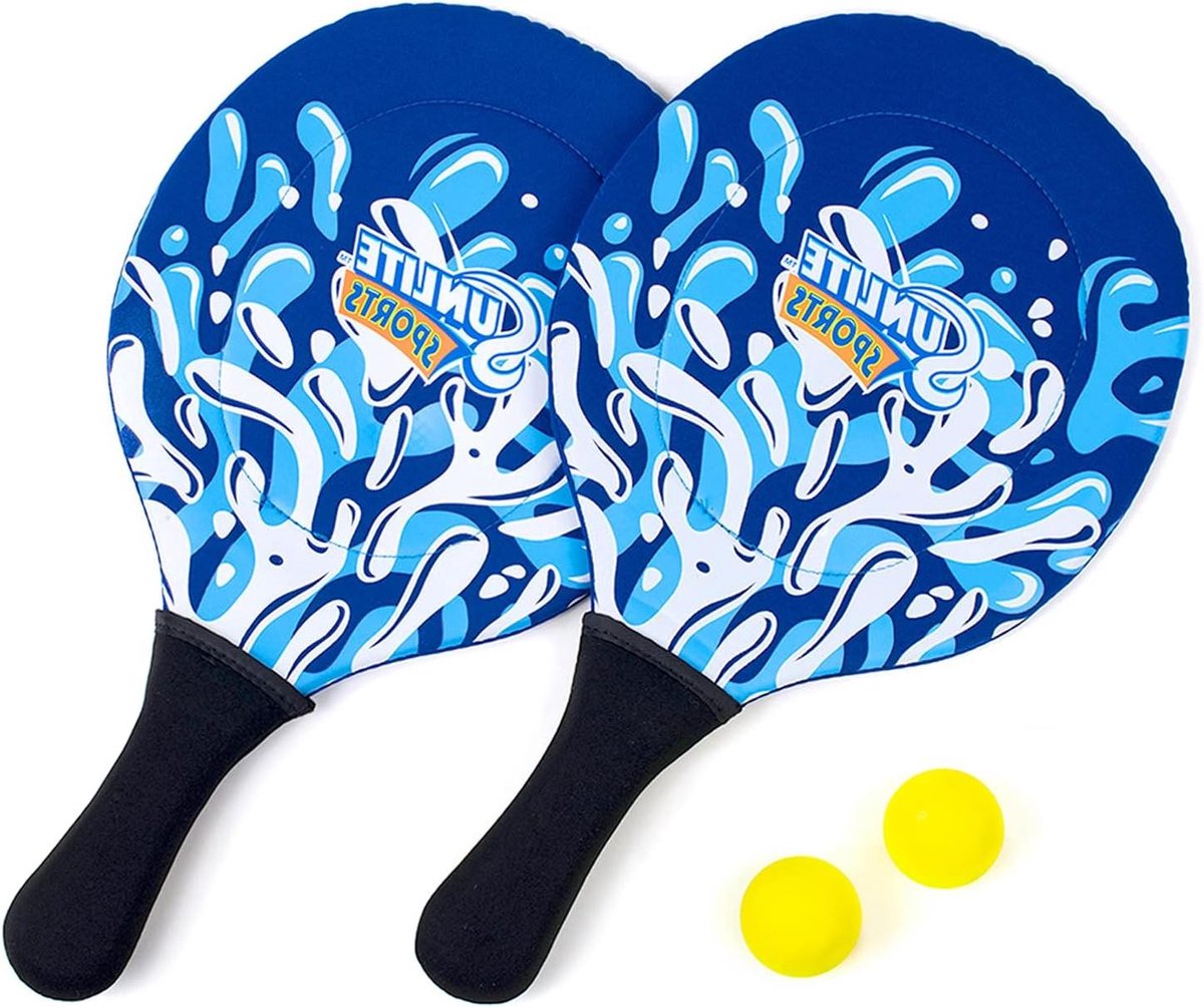 Strand Paddle Set - Waterspel - Buiten Spelen - Waterdicht Materiaal - Medium Formaat - Meerdere Kleuren