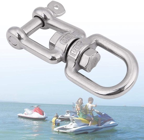 Store_8 - Heavy Duty Swivel Ring - Roestvrij staal - Betrouwbare prestaties - 6mm - Voor veelzijdig gebruik - Lichtgewicht 40g van Store 8 — afbeelding 4