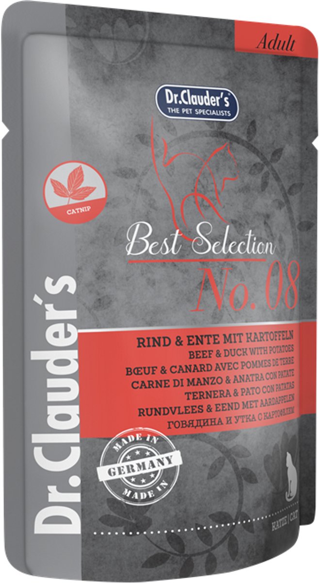 Dr Clauder's Cat Best Selection Adult Nr 8 16x85g - 16x85g