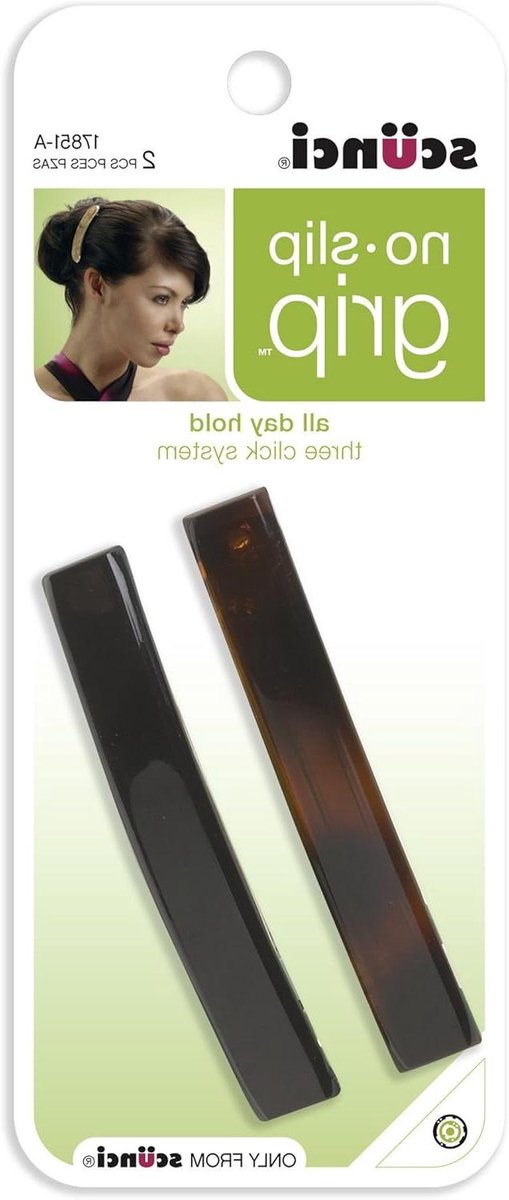 Haarclips - Haarspeldjes - Styling Kapsels - Antislip Grip - 2 Stuks - Schildpad