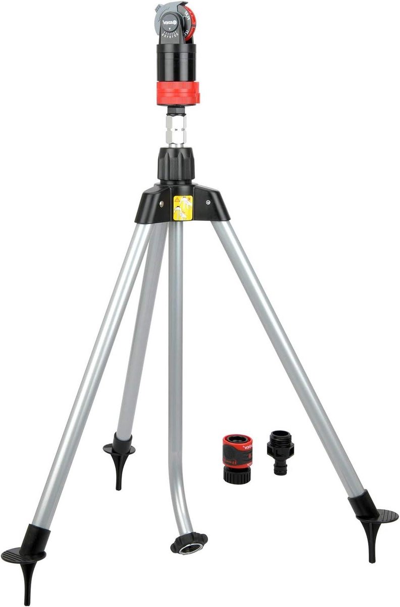 Vernevelsysteem - Misting systeem - Tuin bewateren - Meerdere patronen - 40 PSI - Zwart rood grijs