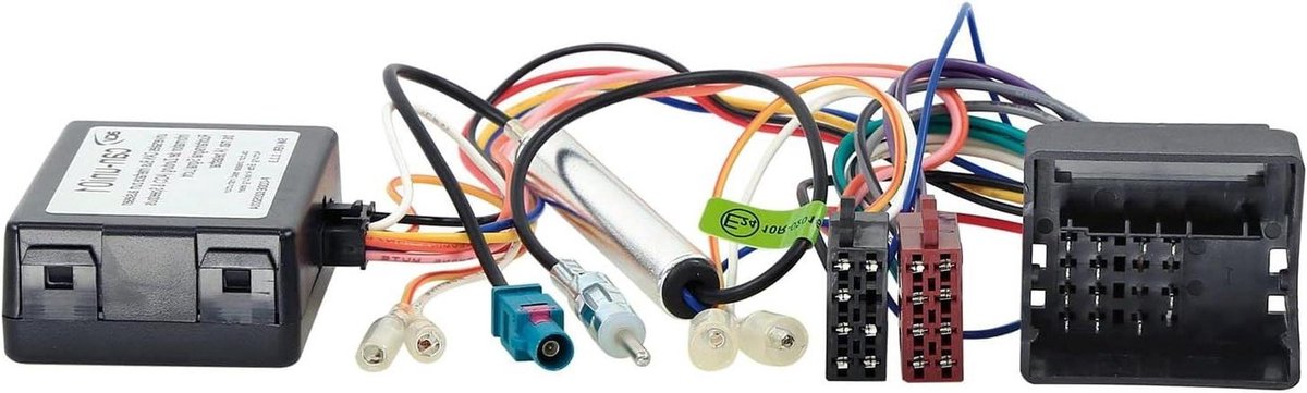 Radio paneel - Montageframe - Auto audio installatie - Verwarring-vrij - Quadlock ISO - Zwart