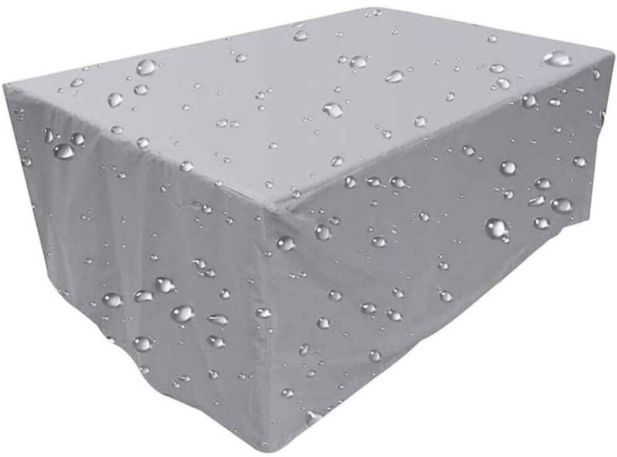 Tuintafelhoes, afgeschikt vooringen 210x110x70cm – Waterdicht Oxford-doek – UV-bestendig, regenbestendig, stofbestendig
