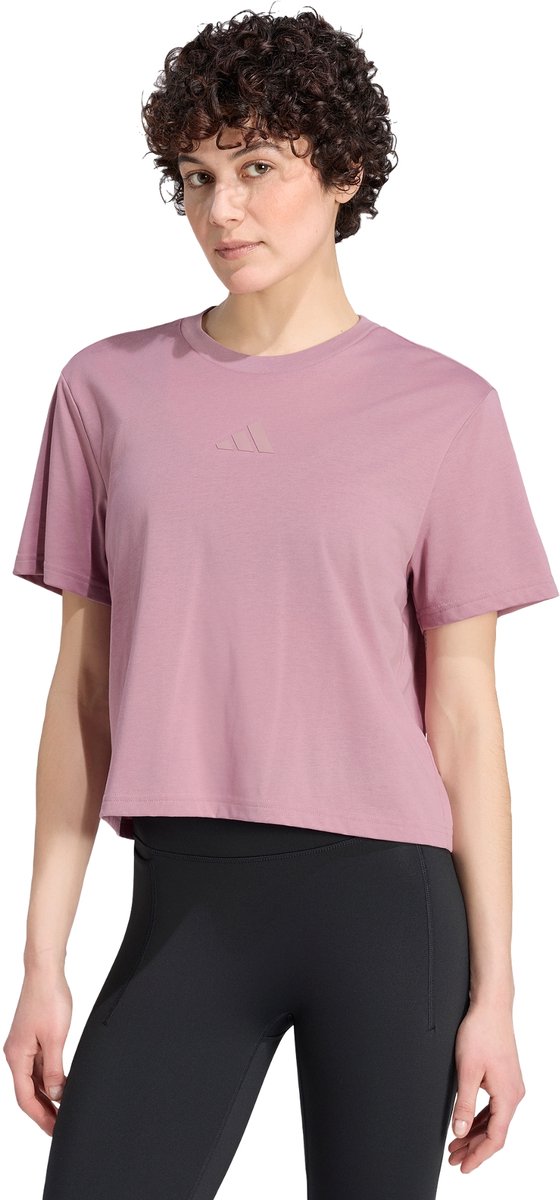 Adidas Performance Climacool Training Graphic T-Shirt - Dames - Paars