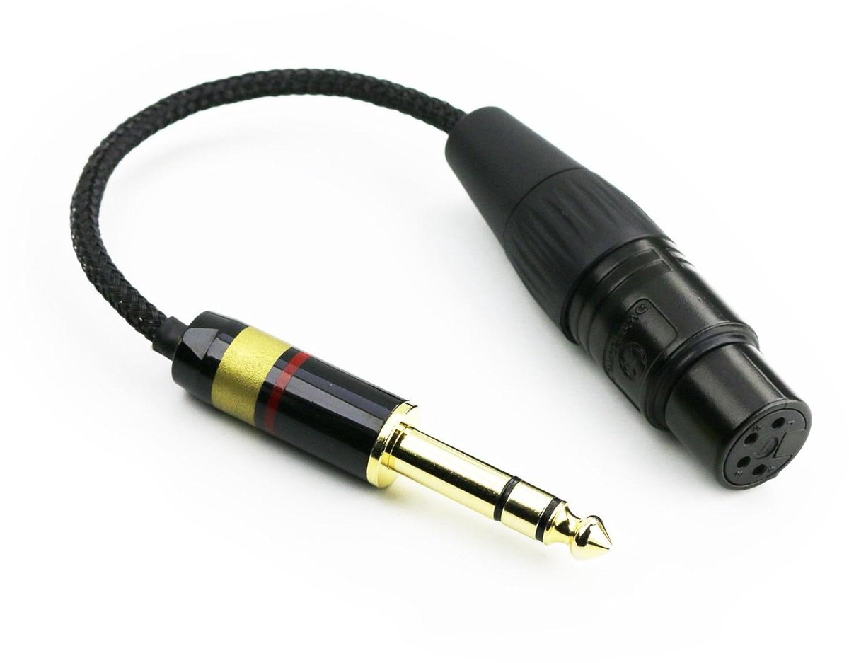 Audio Adapter - Verloopstekker - Muziek Luisteren - Verzilverd - 15 cm - Zilver