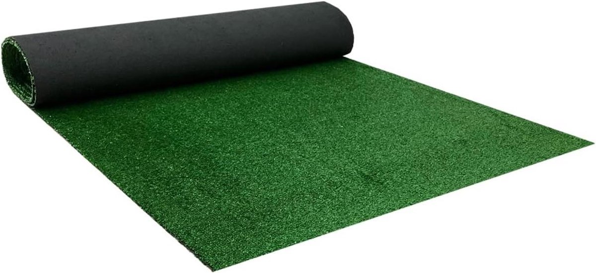 Kunstgras Tapijt - Groen Gazon - Terras Aankleden - Onderhoudsvrij - 400x100 cm - Groen