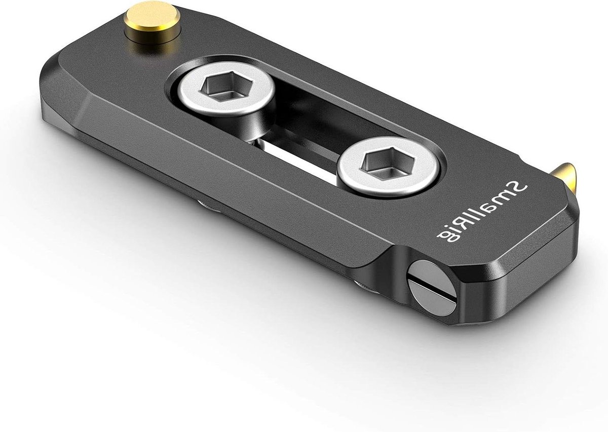 Camera Rail - Bevestigingsrail - Camera Uitbreiding - Snelle Bevestiging - 50 mm - Zwart