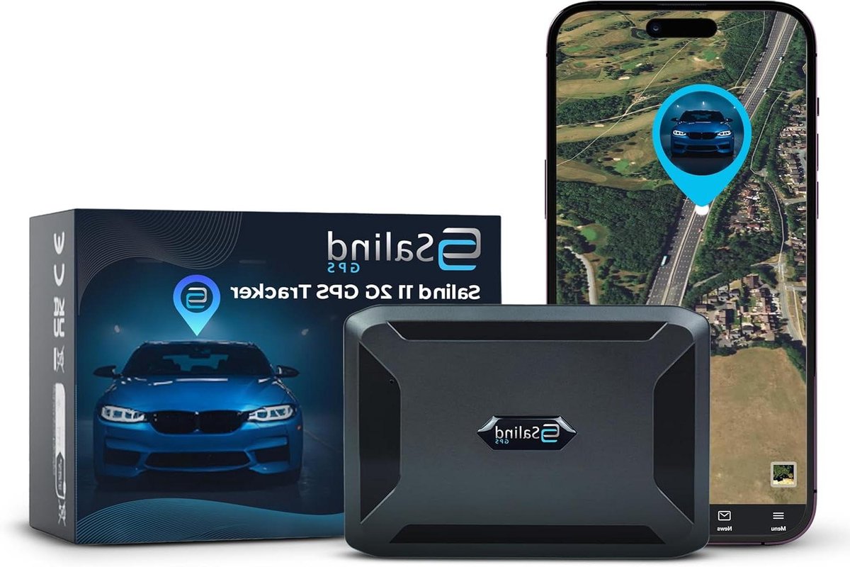 GPS Tracker - Locatie Zender - Voertuig Beveiliging - 90 Dagen Batterij - 10000 mAh - Zwart