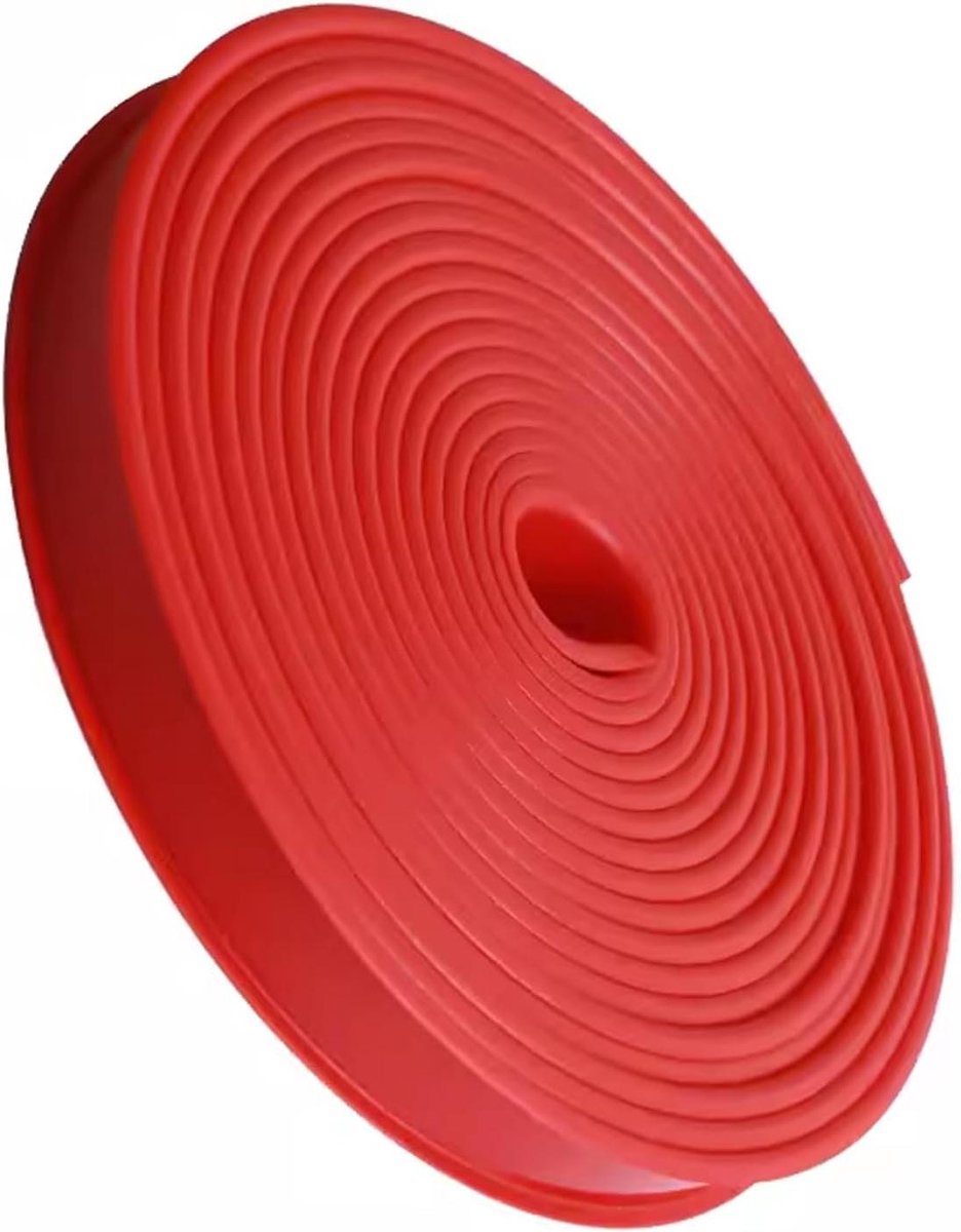 Meubelrandafwerking - Randbeschermer - Meubels Beschermen - Zelfklevend Flexibel - 1 Meter - Rood