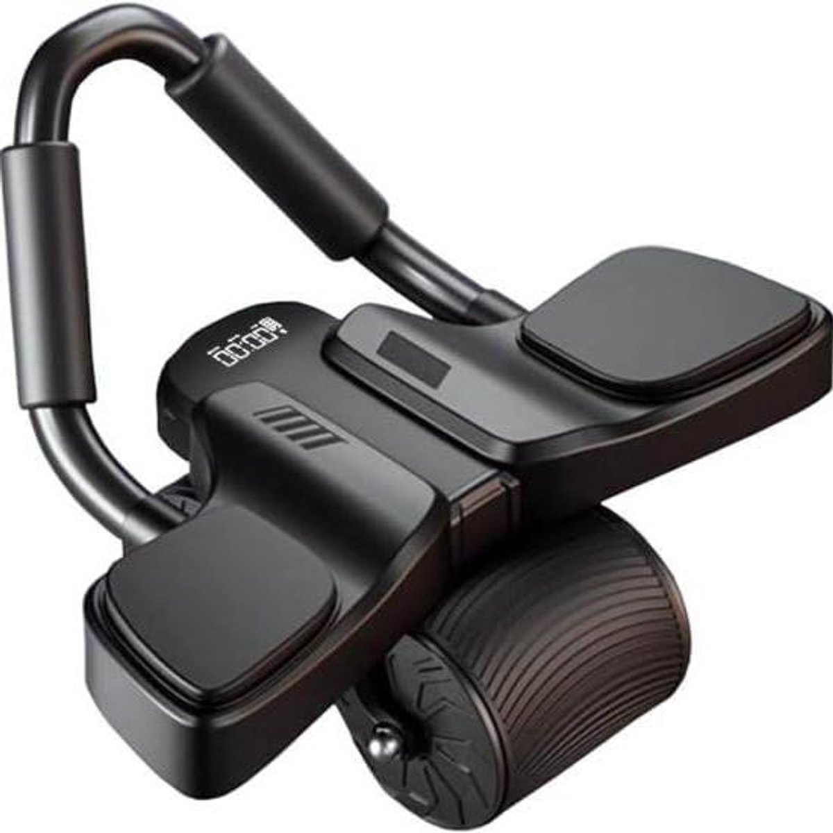 Ab Roller Wheel Pro Max - Buikspier trainer - LCD Display - USB-C poort