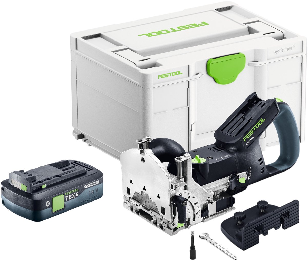 Festool DFC 500 E-Basic accu-plugfrees 18 V 4 - 10 mm + 1x accu 4,0 Ah + Systainer - zonder oplader