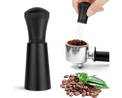 Espresso naald - Metmet 7 fijne naalden - WDT tool - koffie tamper - Koffie verdeler - koffie accessoires - Espresso distributeur - Espresso Verdeler - Koffie Distributeur - Espresso koffiemixer voor barista - Zwart