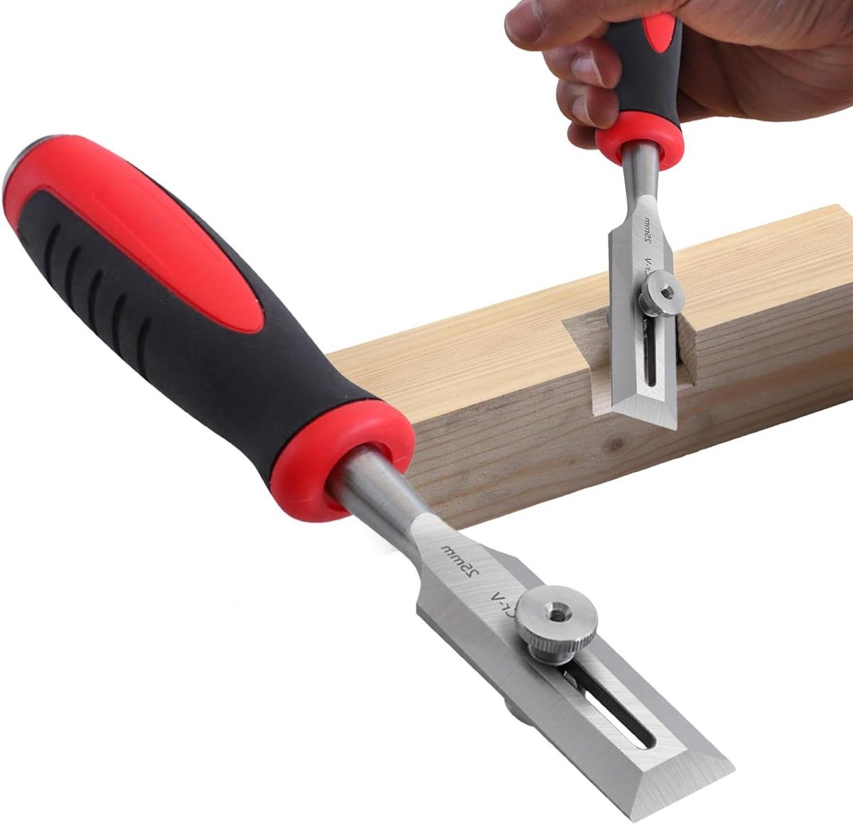 Beitel voor de bewerking, elegant, ergonomisch, moderne houtbeitel, snijwerk met verstelbare limiet, Sc handgereedschap, multifunctioneel, outdoor, indoor, duurzaam