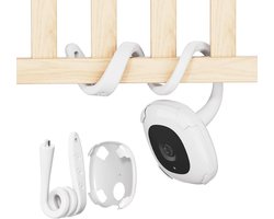 flexibele twistcliphouder voor Nanit Pro Smart Babyfoon, flexibele twistbeugel voor Nanit Pro Smart Babyfoon, geen boren nodig