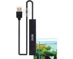 Aquarium Verwarmer - Vis Tank Verwarming - Stabiel Water - Nauwkeurige Temperatuur - 5W of 10W - Zwart