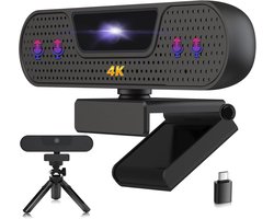 Webcam voor PC - Streaming Camera - 4K Kwaliteit - kantoorcamera